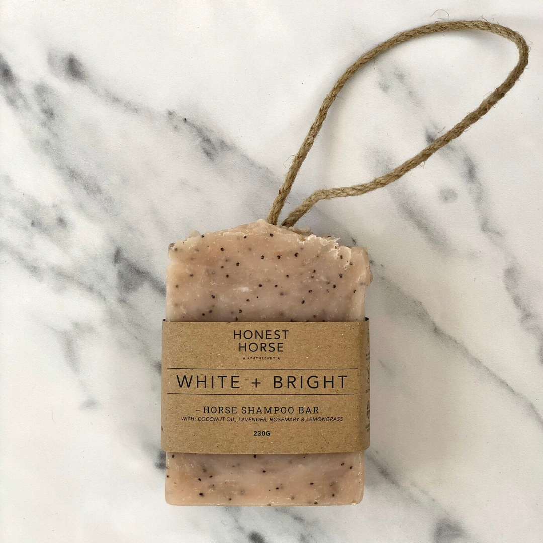 Honest Horse | Horse Shampoo Bar | WHITE + BRIGHT