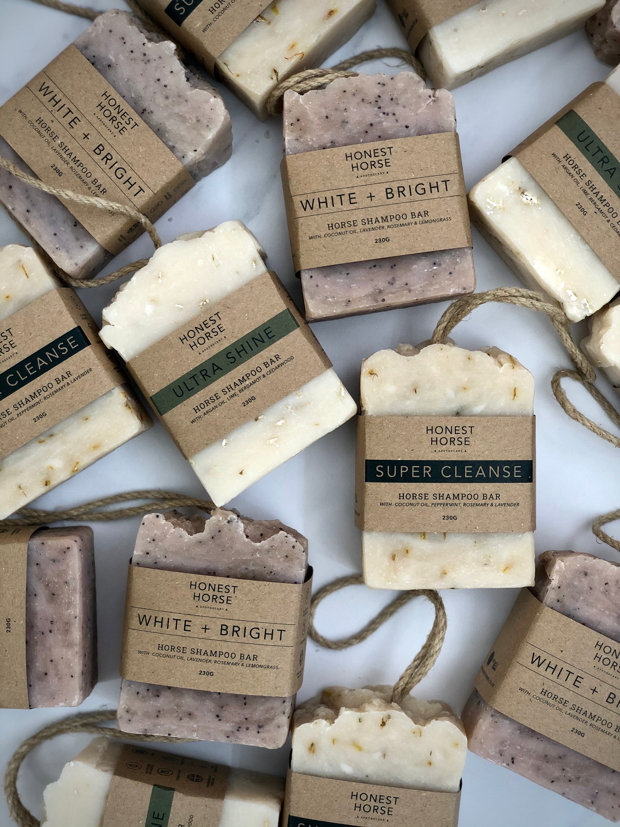 Honest Horse | Horse Shampoo Bar | WHITE + BRIGHT